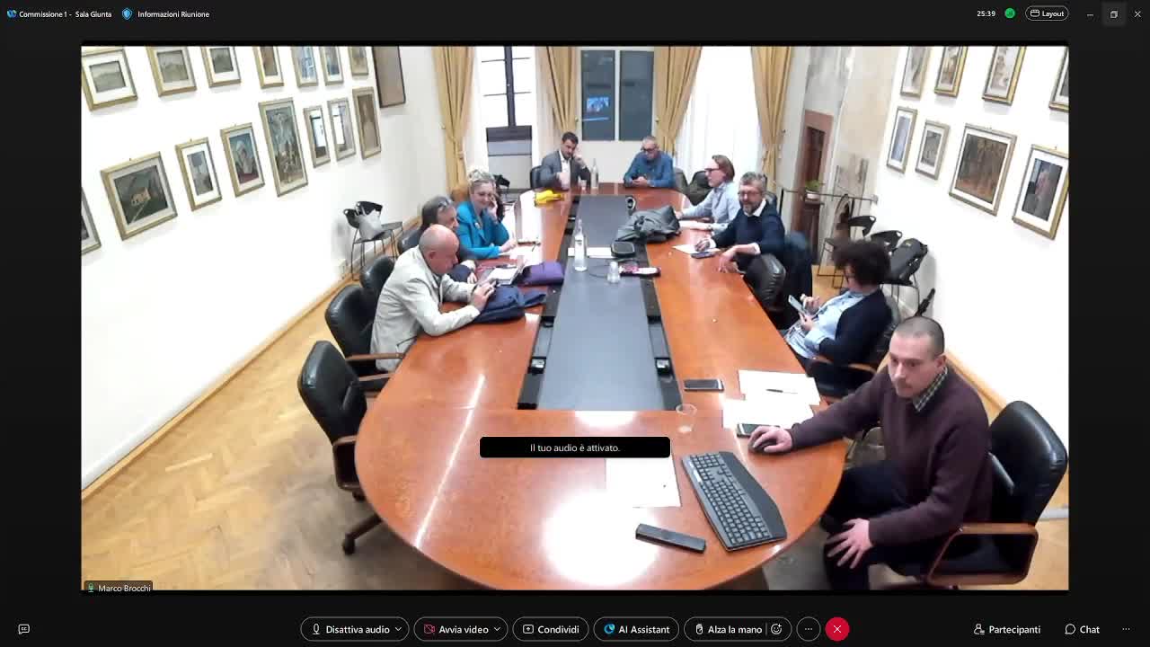 Commissione consiliare n. 1 del 13/05/2025 ore 14:00