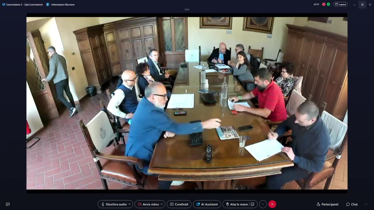 Commissione consiliare n. 3 del 14/05/2025 ore 08:45