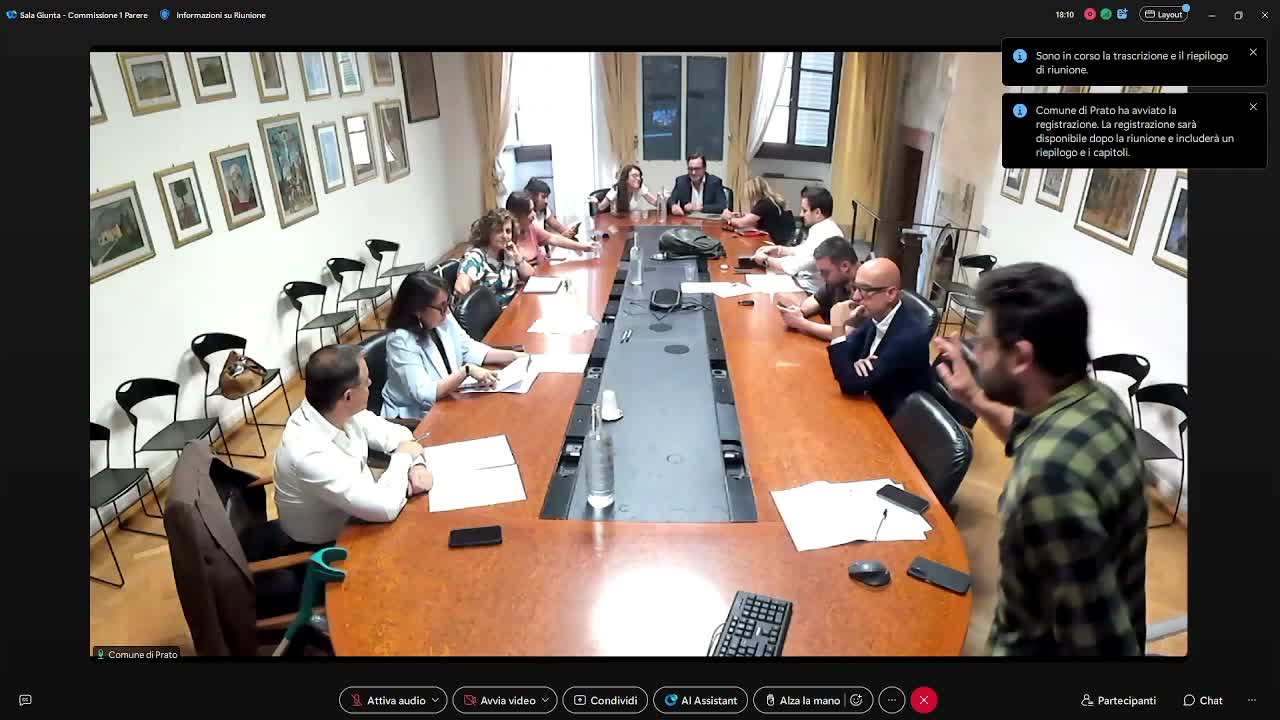 Commissione consiliare n. 1 del 23/07/2026 ore 08:30