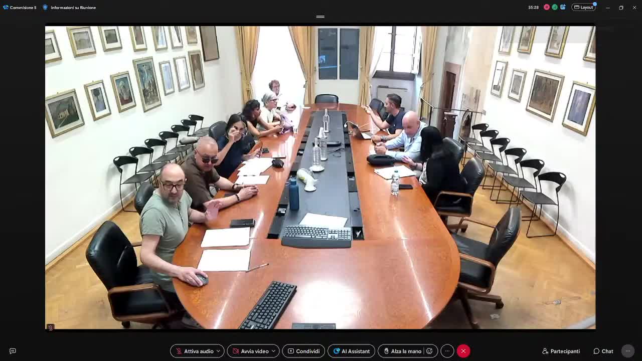 Commissione consiliare n. 5 del 31/07/2026 ore 09:00
