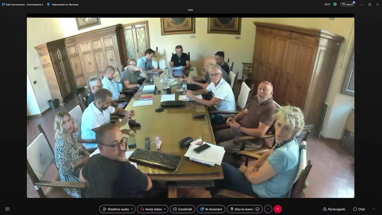 Commissione consiliare n. 3 del 01/09/2026 ore 14:30