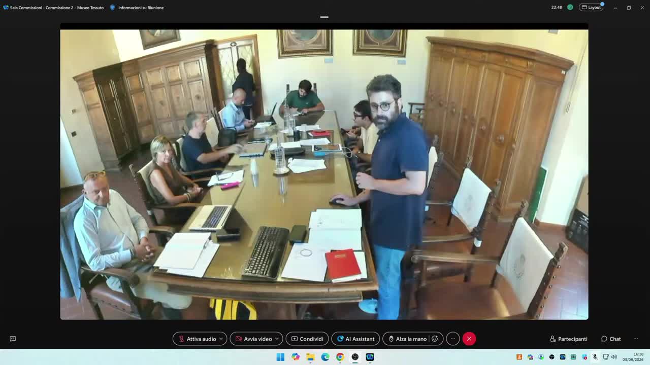 Commissione consiliare n. 2 del 03/09/2026 ore 16:30