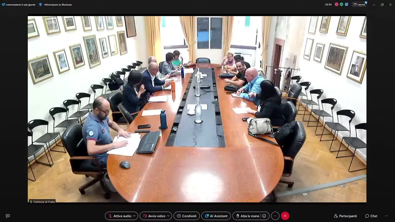 Commissione consiliare n. 5 del 18/09/2026 ore 10:30